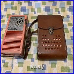SILVERTONE 8206 Transistor Radio With Case And An Extra One For Parts USA
