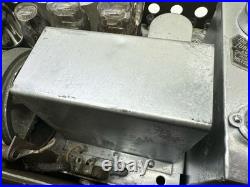 SILVERTONE NEUTRODYNE METAL BREADBOX MODEL RADIO 7 Tubes UNTESTED PARTS