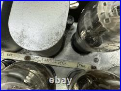 SILVERTONE NEUTRODYNE METAL BREADBOX MODEL RADIO 7 Tubes UNTESTED PARTS