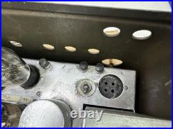 SILVERTONE NEUTRODYNE METAL BREADBOX MODEL RADIO 7 Tubes UNTESTED PARTS