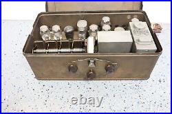 SILVERTONE NEUTRODYNE METAL BREADBOX Tube Radio Parts Only