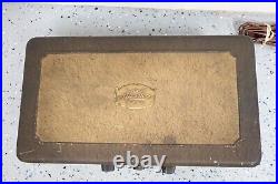 SILVERTONE NEUTRODYNE METAL BREADBOX Tube Radio Parts Only