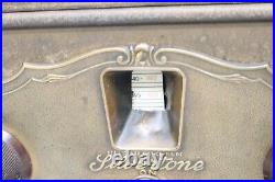 SILVERTONE NEUTRODYNE METAL BREADBOX Tube Radio Parts Only