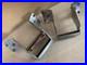 SLINGERLAND-40s-Vtg-Radio-King-Snare-Drum-BUTT-PLATE-Wire-Extender-Bracket-Parts-01-ep