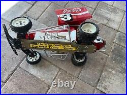 SOLD AS PARTS ONLY BBT-RC10 CONVERSION scale electric rc sprint car vintage