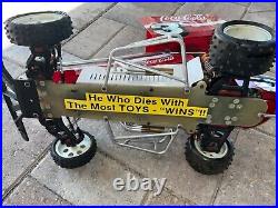 SOLD AS PARTS ONLY BBT-RC10 CONVERSION scale electric rc sprint car vintage