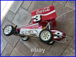 SOLD AS PARTS ONLY BBT-RC10 CONVERSION scale electric rc sprint car vintage