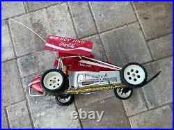 SOLD AS PARTS ONLY BBT-RC10 CONVERSION scale electric rc sprint car vintage