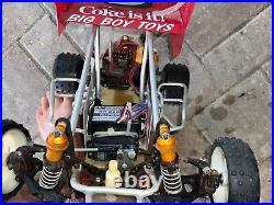 SOLD AS PARTS ONLY BBT-RC10 CONVERSION scale electric rc sprint car vintage