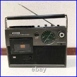 SONY CF-1480 2BAND Radio Cassette recorder Not working Junk Parts Vintage