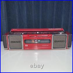 SONY CFS-DW60 DoDeCaHORN Junk and Parts RADIO CASSETTE RECORDER