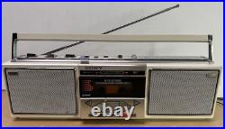 SONY CFS-F11 Portable AM/FM Cassette Player Vintage Rare Parts Repair READ