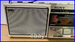 SONY CFS-F11 Portable AM/FM Cassette Player Vintage Rare Parts Repair READ