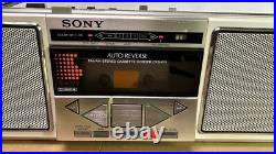 SONY CFS-F11 Portable AM/FM Cassette Player Vintage Rare Parts Repair READ