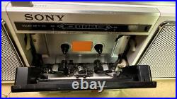 SONY CFS-F11 Portable AM/FM Cassette Player Vintage Rare Parts Repair READ