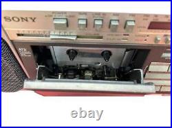 SONY CFS-F70 Radio Cassette Player Deck Junk ITem For Parts Vintage Rare Japan