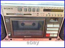 SONY CFS-F70 Radio Cassette Player Deck Junk ITem For Parts Vintage Rare Japan