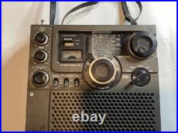 SONY FM/MWithSW 5 Band Receiver Model ICF-5900W Shortwave Radio FOR PARTS/REPAIR