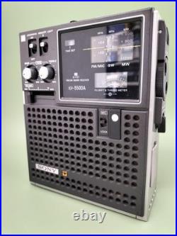 SONY ICF-5500A Vintage Radio Cassette Recorder Junk For Parts