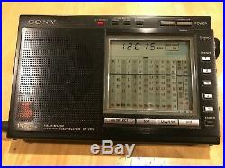 SONY ICF-7700 RADIO 15 BANDS FM/LWithMWithSW PLL SYNTHESIZED RECEIVER PARTS REPAIR