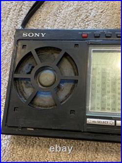SONY ICF-7700 RADIO 15 BANDS FM/LWithMWithSW PLL SYNTHESIZED RECEIVER PARTS REPAIR