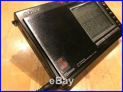 SONY ICF-7700 RADIO 15 BANDS FM/LWithMWithSW PLL SYNTHESIZED RECEIVER PARTS REPAIR