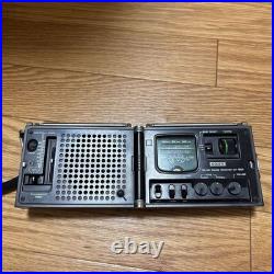 SONY ICF-7800 News Caster Folding Radio AM Working AS-IS Parts/Repair JP