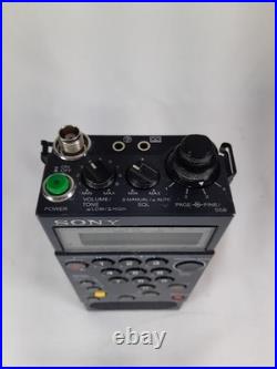 SONY ICF-PRO80 RADIO RECEIVER FM/LWithMWithSW POWERS ON NO SOUND PARTS REPAIR