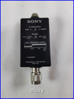 SONY ICF-PRO80 RADIO RECEIVER FM/LWithMWithSW POWERS ON NO SOUND PARTS REPAIR