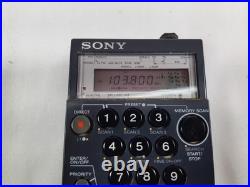 SONY ICF-PRO80 RADIO RECEIVER FM/LWithMWithSW POWERS ON NO SOUND PARTS REPAIR