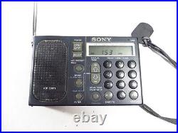SONY ICF-SW1 Miniature FM Stereo/LWithMWithSW Receiver Radio, for Parts or Repair