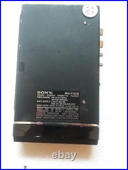 SONY WM-F100II Walkman Parts/not-working Untested 1988 Vintage