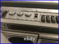 Sanyo m9935k Boombox Ghettoblaster Vintage am/fm shortwave radio cassette -PARTS