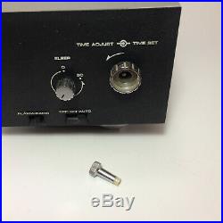 Sharp FXC-34 Vintage Flip Clock Radio Alarm Mid-Century Modern (For Parts)