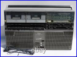 Sharp GF-808 Boombox Stereo Radio Cassette Recorder Vintage Japan For Parts