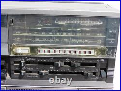 Sharp GF-808 Boombox Stereo Radio Cassette Recorder Vintage Japan For Parts