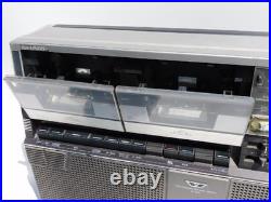 Sharp GF-808 Boombox Stereo Radio Cassette Recorder Vintage Japan For Parts