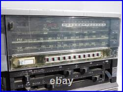 Sharp GF-808 Boombox Stereo Radio Cassette Recorder Vintage Japan For Parts