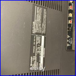 Sharp GF-818J Vintage Boombox Double Cassette Radio Stereo Japan For Parts Junk