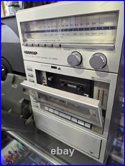 Sharp VZ-3000 Vintage Vertical Record Player Radio AS IS FOR PARTs Updated Ship