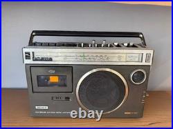 Sony CF-1980 Stereo Radio Cassette Recorder Untested For Parts Repair