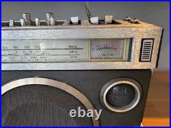 Sony CF-1980 Stereo Radio Cassette Recorder Untested For Parts Repair