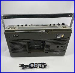 Sony CF-520 Stereo Radio Cassette Boombox Vintage Japan for parts of repair