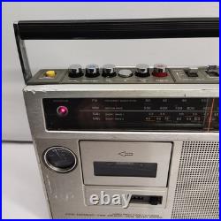 Sony Cf-470s Cassette-corder 4 Bands Radio Cassette Player Vintage For Parts