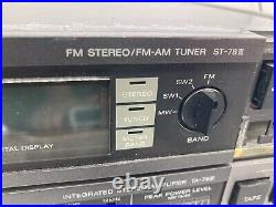 Sony FH-7 MKIII Vintage Stereo Boombox Cassette Radio RARE AS-IS FOR PARTS