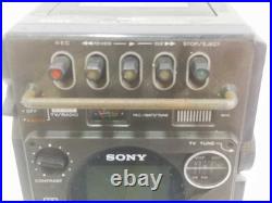 Sony FX-300 Jackal TV Radio Cassette Recorder Vintage JDM Repair Parts