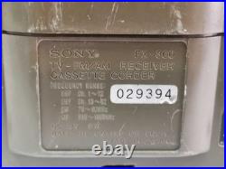 Sony FX-300 Jackal TV Radio Cassette Recorder Vintage JDM Repair Parts