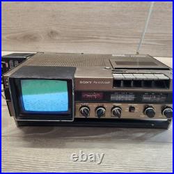 Sony FX-412 UMP TV FM/AM Receiver Cassette Corder PARTS ONLY Television