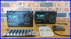Sony ICF-7700's with'for parts' second radio and accessories