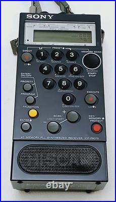 Sony ICF-PRO70 Radio For Parts only
